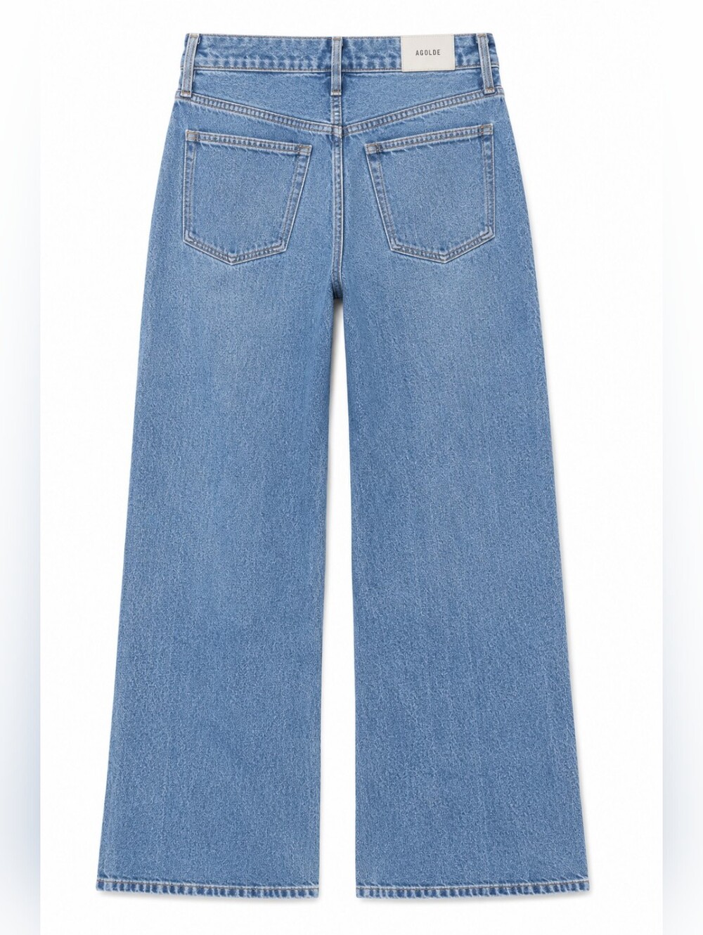 AGOLDE Wide Leg Jeans Women’s Size 29 NWT Medium Wash Premium Denim - Picture 3 of 10